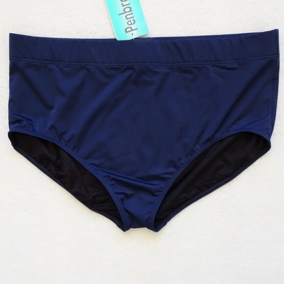 Penbrooke Bikini Bottom Womens Size 24W - Picture 2 of 6